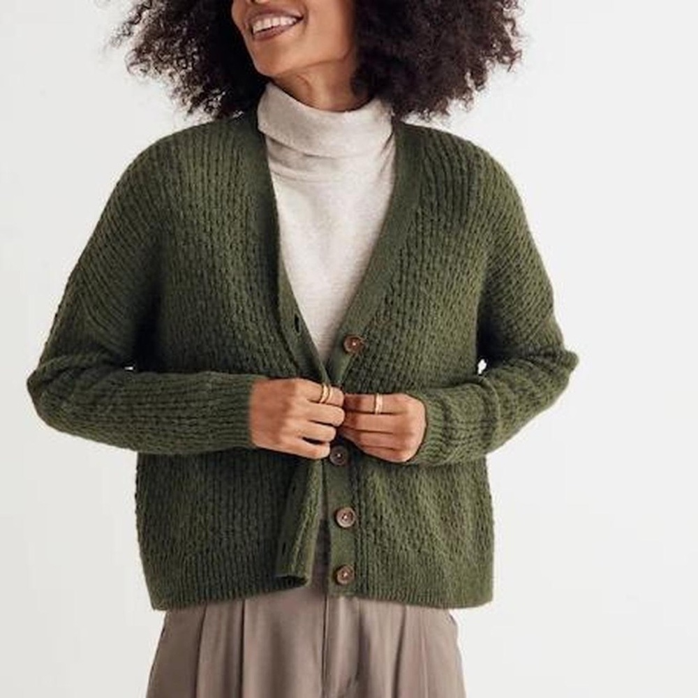 Madewell Mayfair Cardigan XXS v-neck